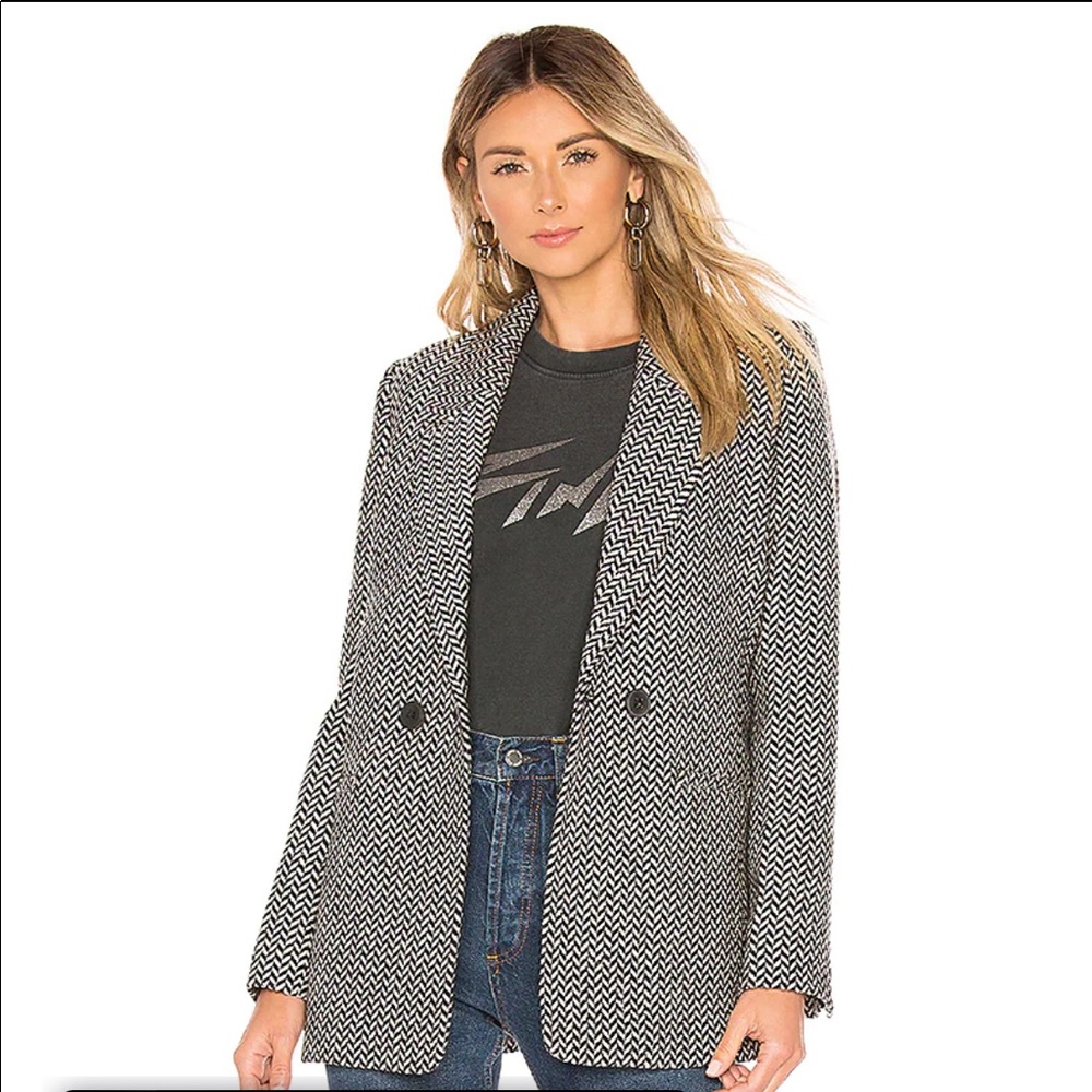 Anine Bing Fishbone Blazer